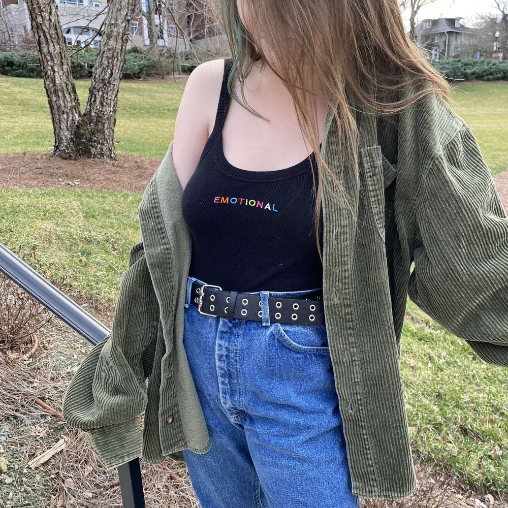 Jay Jacobs Corduroy Button-up